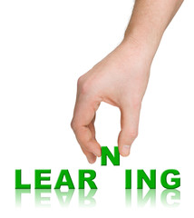 Hand and word Learninig