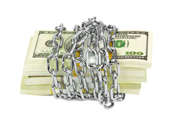 Money and chain