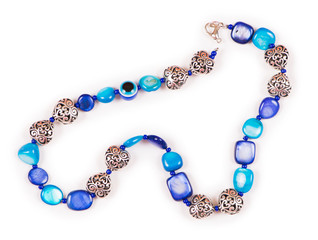 Nice jewellery isolated on the white background