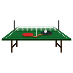 ping pong table icon vector illustration design