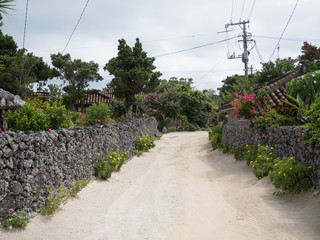 竹富島の風景