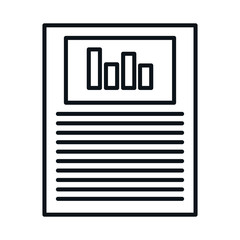 paper document file isolated icon vector illustration design