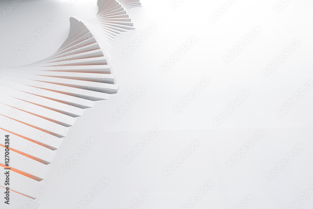 Poster abstract light pattern