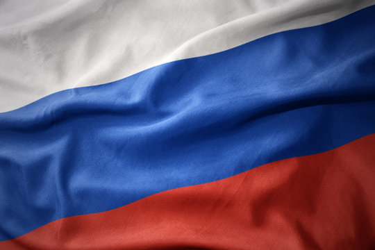 Flag Of Russia Stock Photo - Download Image Now - Russian Flag