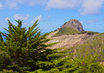 Portugal, Madeira Islands, Landscape of the Porto Santo Island..