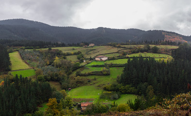 Fototapeta na wymiar País vasco.Basque country.Euskal Herria.Euskadi.
