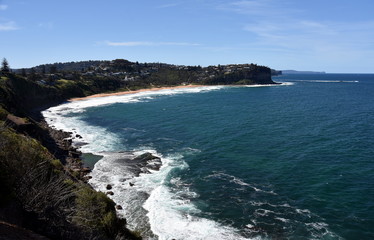 Bungan Beach one of Sydney's Northern Beaches (Sydney, NSW, Australia)