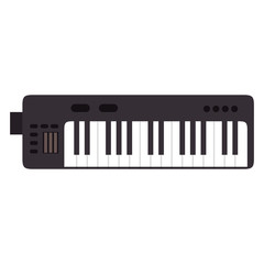 piano instrument musical icon vector illustration design