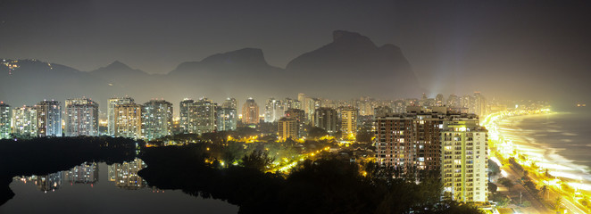 Night at Rio de Janeiro