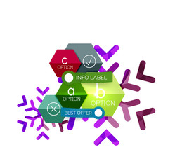 Christmas infographic business templates