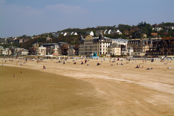 trouville deaville normandy resort france