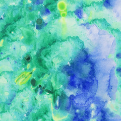 Watercolor Background. Abstract art hand paint