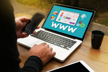 WWW Web Online Global Website Technology  Online Internet Web Pa