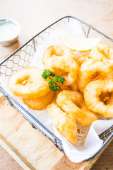 Calamari rings