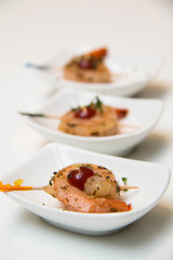 Shrimp cocktail with sauce