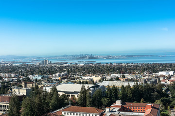Fototapeta premium Berkeley view from the Campanile, California 