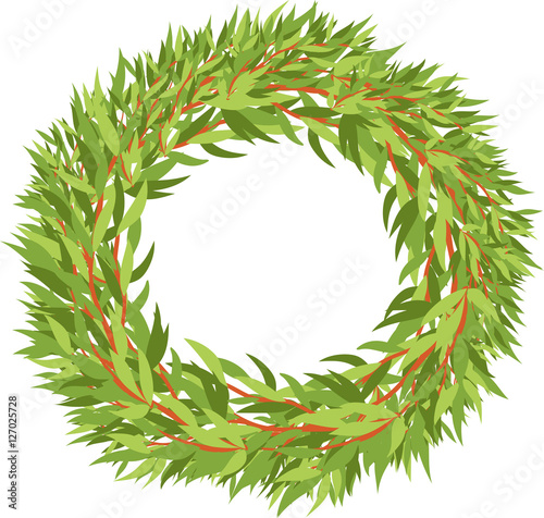 "leafy wreath" Stock image and royalty-free vector files on Fotolia.com