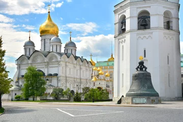 Photo sur Plexiglas Monument Cathedral of the Archangel and the Tsar bell