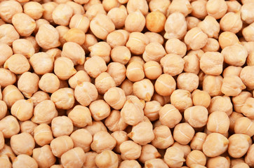 Close up of chickpea