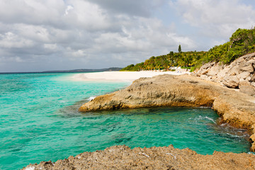 coastline at anguilla - obrazy, fototapety, plakaty