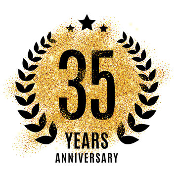 thirty five years golden anniversary