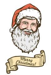 Santa Claus. Happy New Year. Merry Christmas