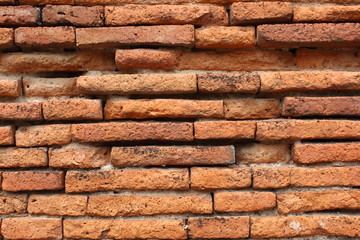 Old brick wall. Abstract background with old brick wall., Soft focus