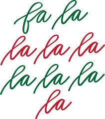 Fa La La La La