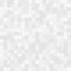 400 Grey Puzzles. Vector Illustration.