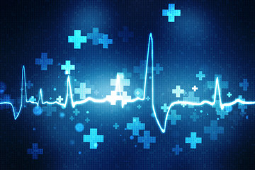 2D medical structure background