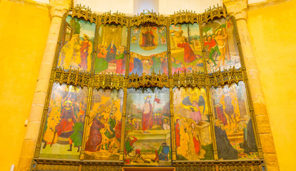 Maltese Cross church in Segovia