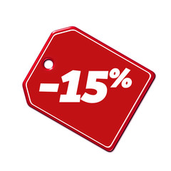 Soldes Bouton -15%