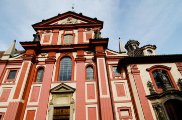 Fototapeta premium Basilica of St George, Prague. Czech republic.