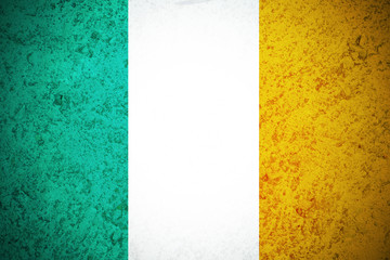 Ireland flag ,original and simple Ireland flag.Nation flag