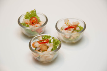  mixed seafood salad