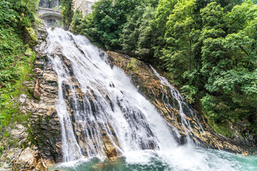 Tobender Wasserfall in der Altstadt von Bad Gastein