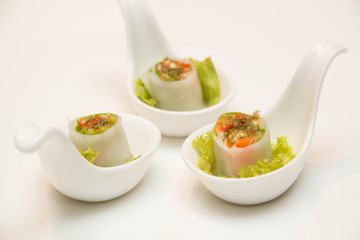  Goi Cuon Chay Vietnamese vegetable rolls