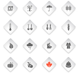 autmn icon set