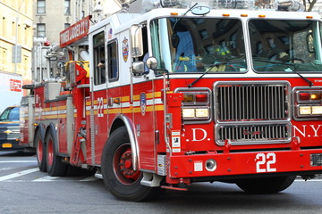 Firetruck at Manhattan