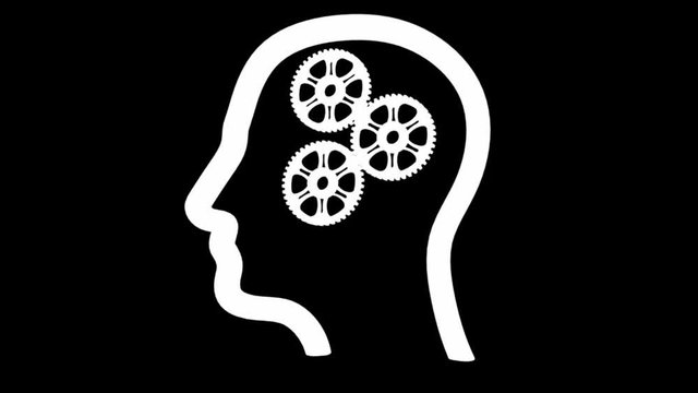 Head profile with gear weels