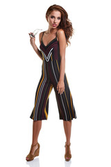 Portrait of a beautiful sexy girl