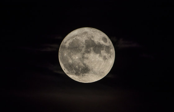 mond vollmond bei nacht