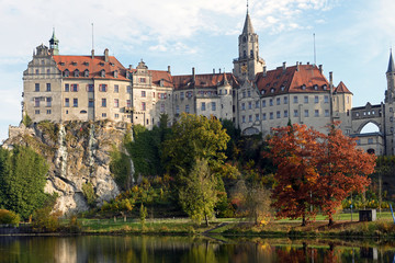 Fototapeta na wymiar Hohenzollernschloss Sigmaringen an der Donau