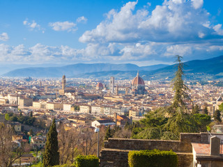 Florencia desde el alto