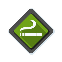 Smoking Area sign illustration