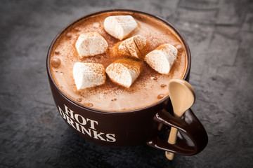 Cup of hot chocolate