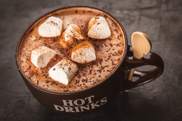 Cup of hot chocolate
