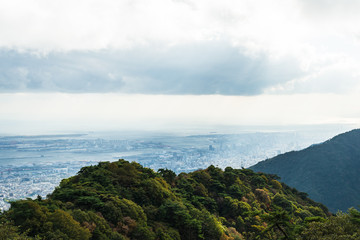 六甲山天覧台からの風景