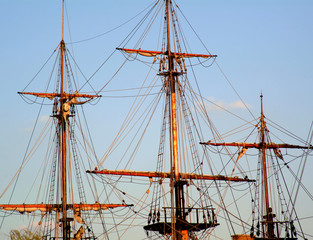 Obraz premium st katherines dock river thames london uk