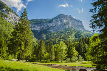 Fototapeta na wymiar France national park landscape